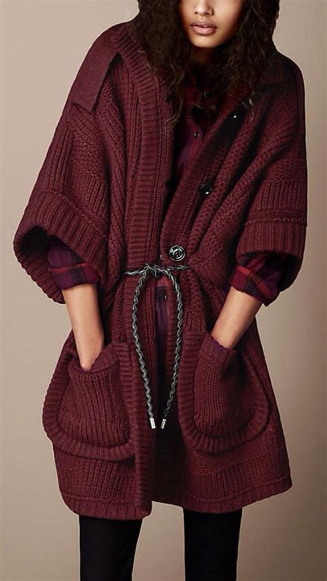 crochet burberry cardigan|burberry knitwear price list.